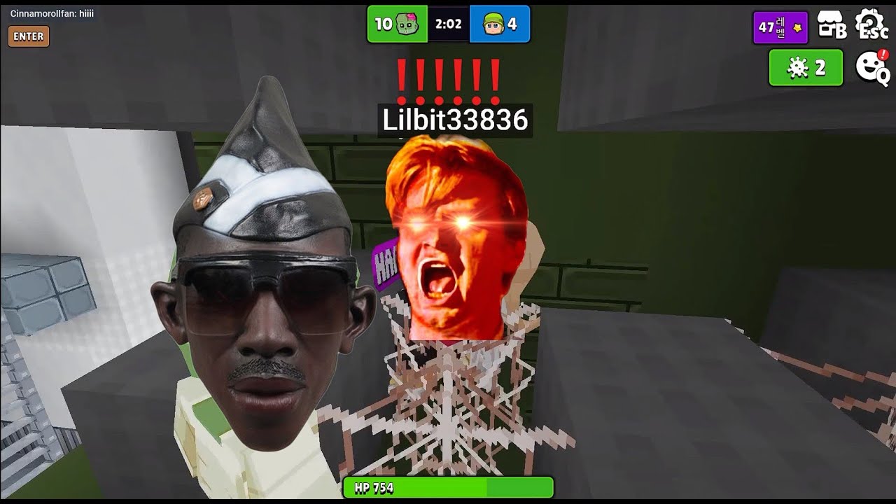 I’m Zombie🧟🔥You’re Next!!(Minefun.io Poki) 