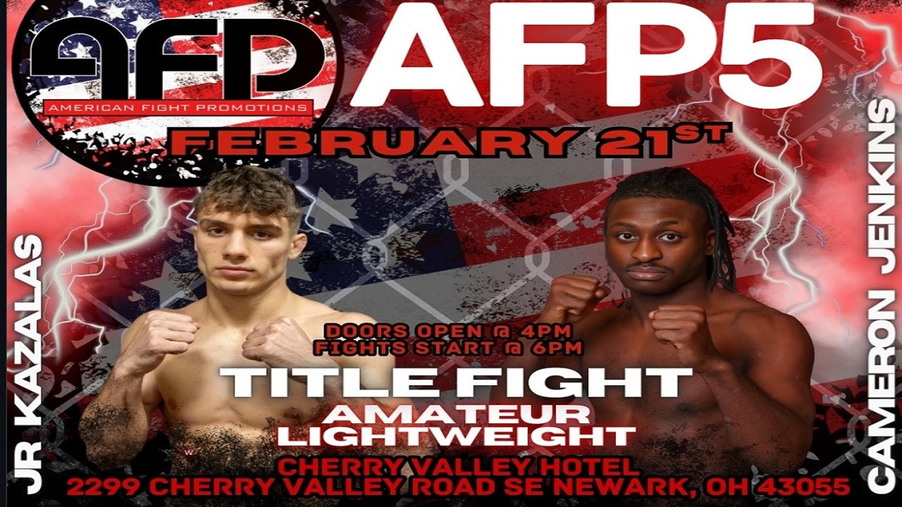 Cam Jenkins vs.  JR Kazalas - AFP 5 (Title Fight)