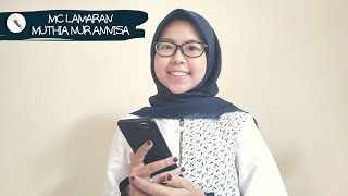 MC Lamaran Bahasa Sunda~Muthia Nur Annisa