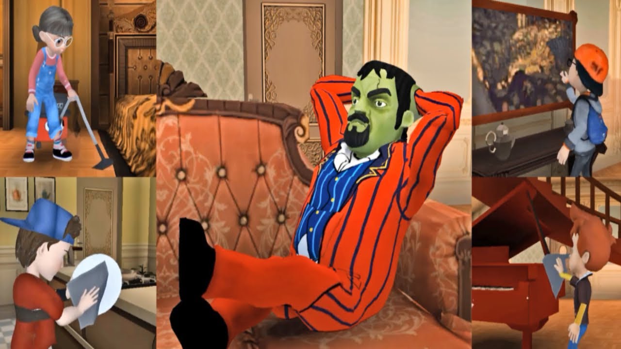 Scary Stranger 3D- New Update Mind Control Failed Prank