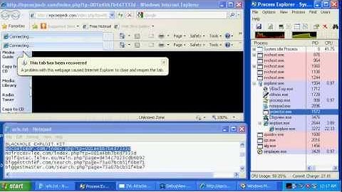 ExploitShield Blocks Blackhole Exploiting IE & FF via Java, HelpCtr and WMP Generically