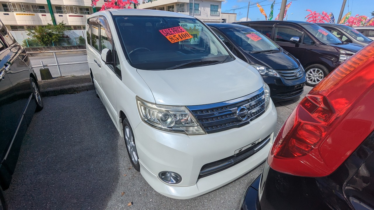 Johnny's Used Cars Okinawa - 2009 Nissan Serena (CC25/C25) - YouTube