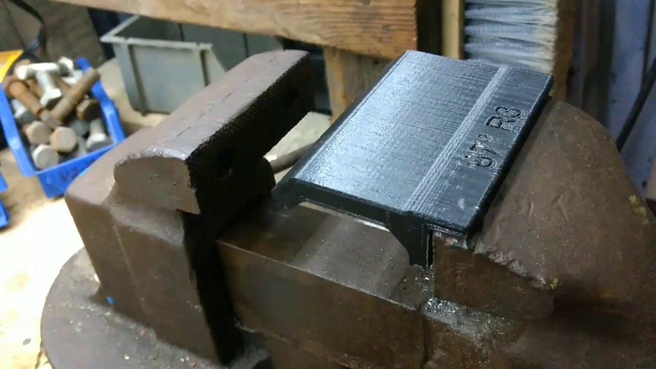 3d printed pla bench vise brake YouTube