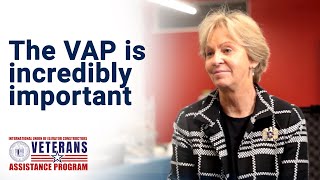Phyllis Wilson, President of the Military Women’s Memorial, on the IUEC Veterans Assistance Program