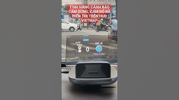 Tính năng cảnh báo cấm dừng cấm đổ đã hoạt động trên HUD Vietmap #mrkha #vietmaplive #vietmap #h1n