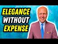 ELEGANCE WITHOUT EXPENSE FOR GENTLEMEN