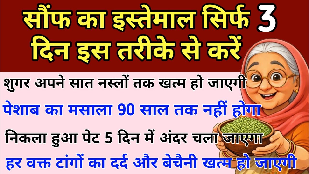 दादी मां ने बताएं सौंफ खाने का सही देसी तरीका। Desi Nushke #tipsandtricks 