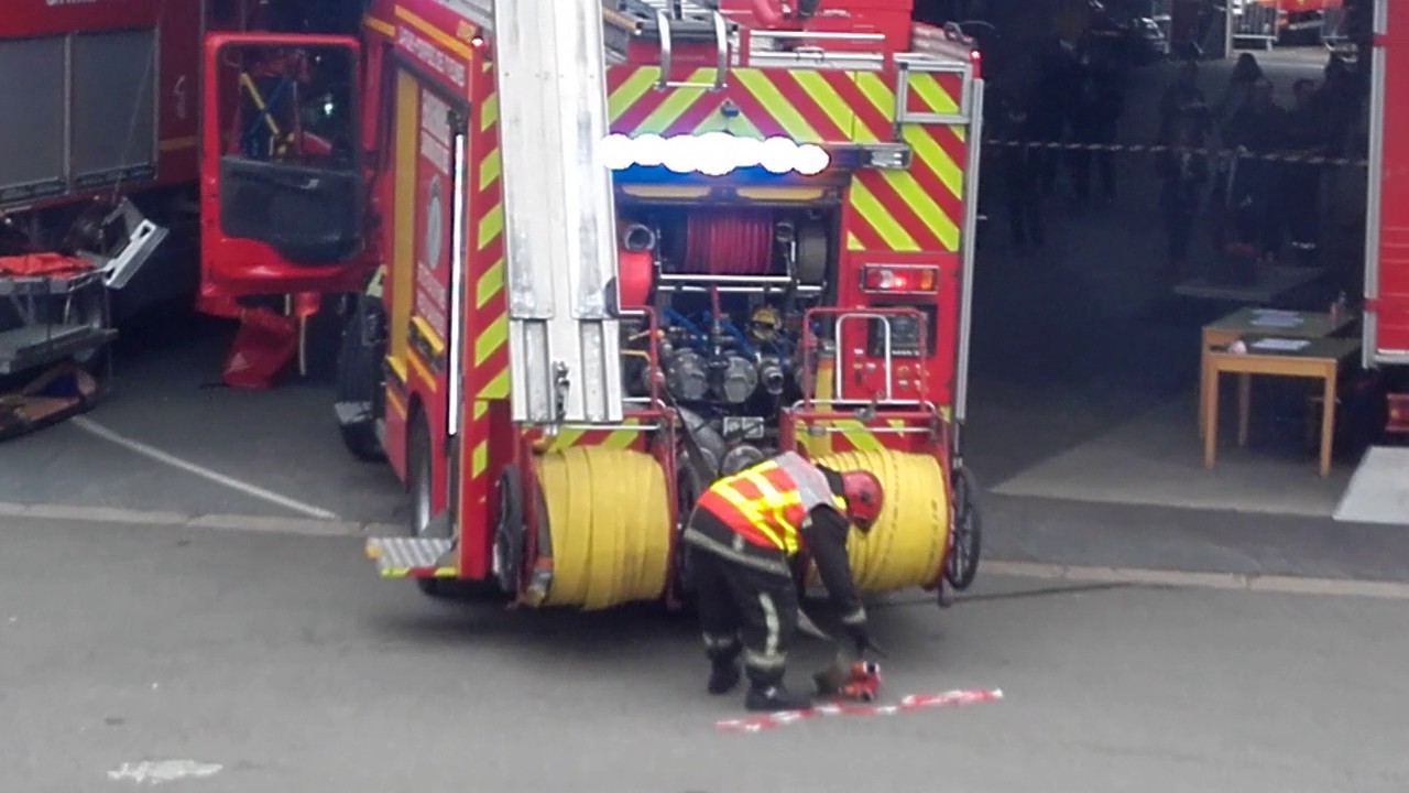 Manoeuvre incendie domestique SDIS78