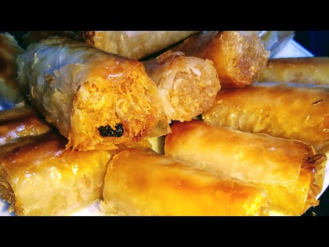 سر عمل أصابع الجلاش بحشوة الكنافة 