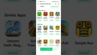 How to install Temple Run 3D from AppMarket full HD screenshot 2