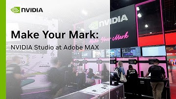 NVIDIA Studio at Adobe MAX 2025