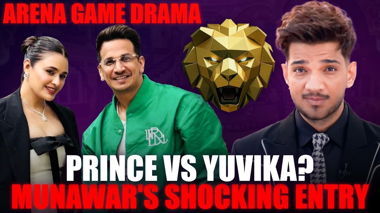 The 50: Prince Narula–Yuvika Chaudhary Tension Explodes, Munawar Faruqui Enters Palace