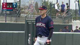 Details River Ryan's pair of strikeouts in debut with Triple-A Toledo ⭐ Update