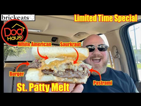 Dog Haus St Patty Melt REVIEW- Best Patty Melt Ever??? brickeats