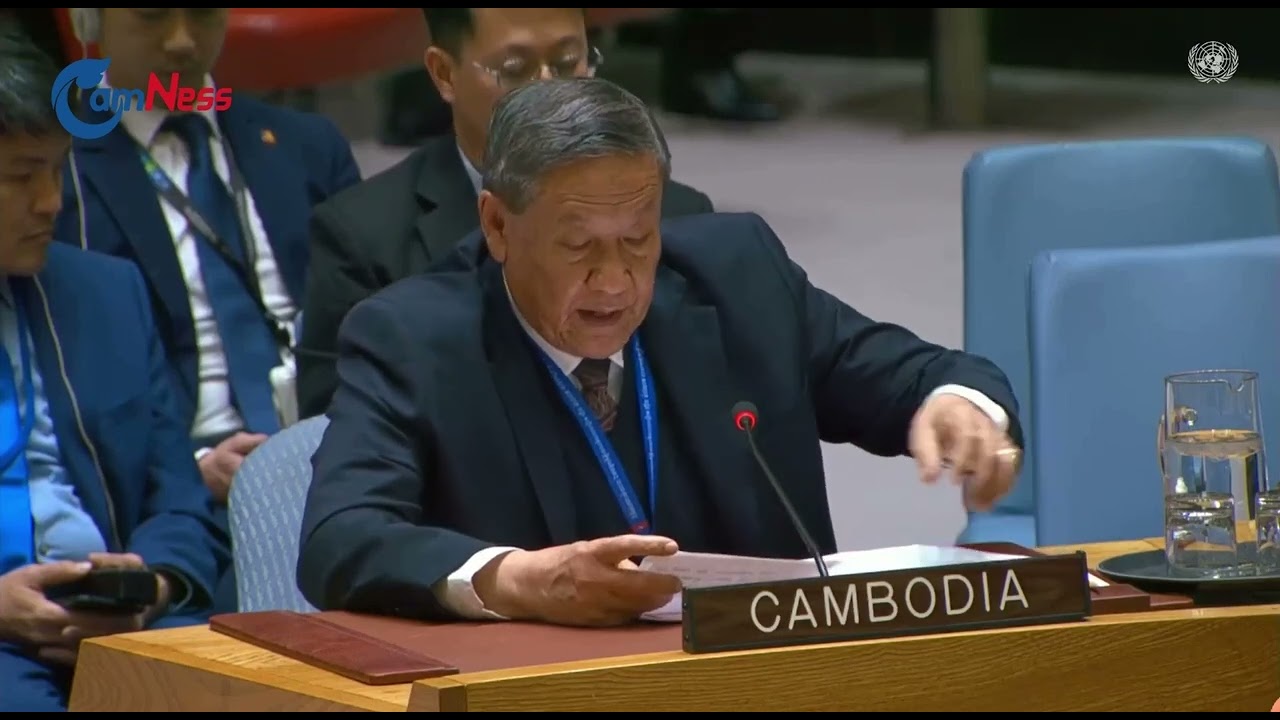 Cambodia Tells UN Security Council Thai Airstrikes Are Clear Aggression