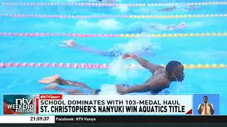 St. Christopher’s School Nanyuki win the Laikipia aquatics invitational swimming championship