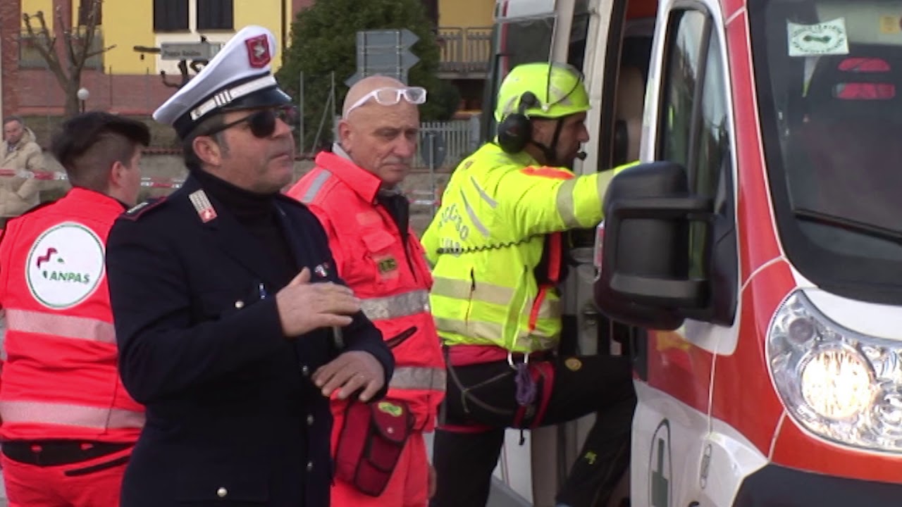 Grave ciclista investito a Marginone