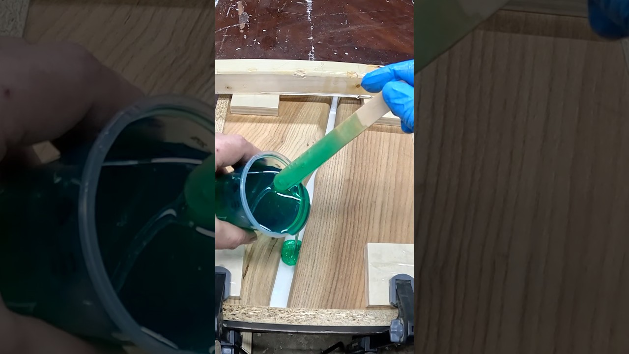 Elm & Epoxy Cutting Board 