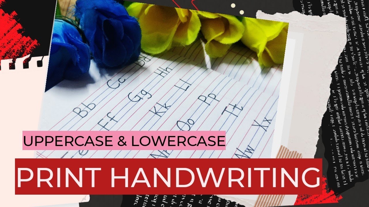 Print handwriting practice for beginners | uppercase and lowercase alphabets | AA to Zz