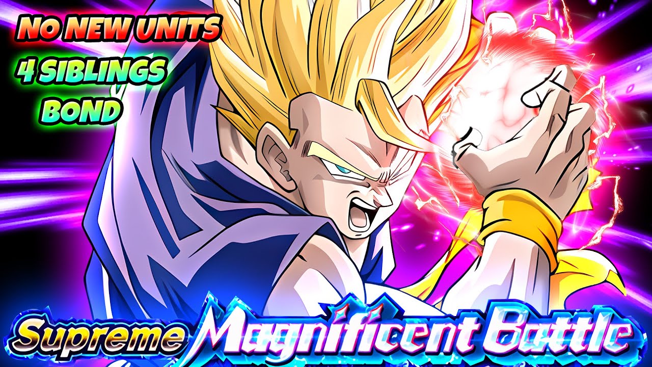 NO NEW UNITS 4 SIBLINGS BOND!! Supreme Magnificent Battle New Saiyans 3 Gohan | DBZ Dokkan Battle