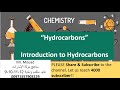 Hydrocarbons lesson 1 introduction to hydrocarbons easychemistry4all