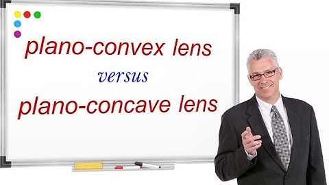 Plano-Convex versus Plano-Concave Lenses | Detailed Lesson | Lecture Notes | Optical Physics