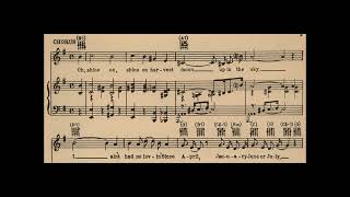 Ada Jones & Billy Murray "Shine On, Harvest Moon...For me and my gal" Edison cylinder 1909, LYRICS