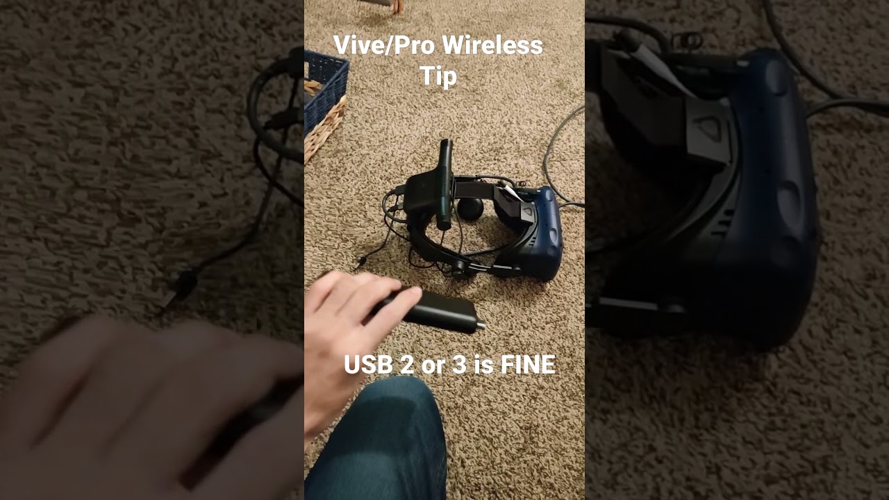 Vive Wireless Tips! Power Cables