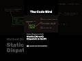 How Static (Direct) Dispatch Works in Swift