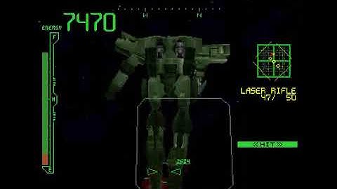 Armored Core (PS1) - Master of Arena Mission 6: Defend Submarine