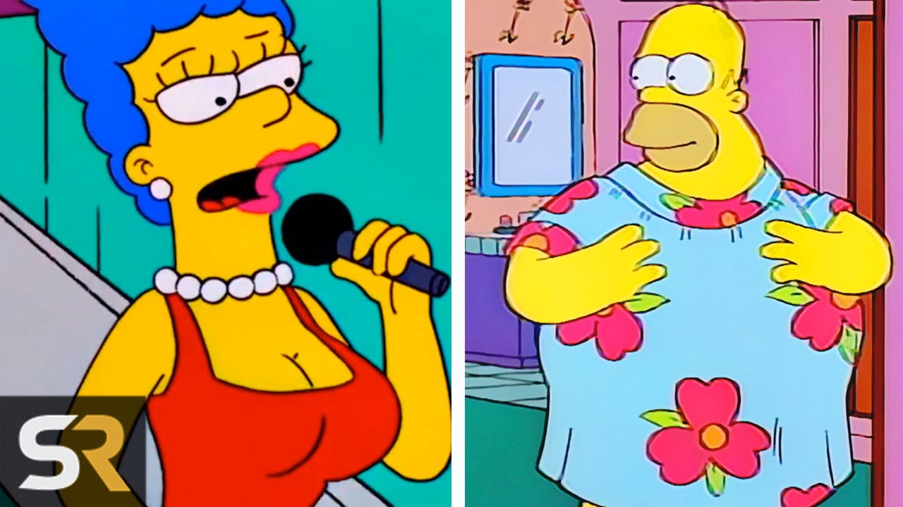 25 Rare Times The Simpsons Characters Wore Different Clothes Youtube