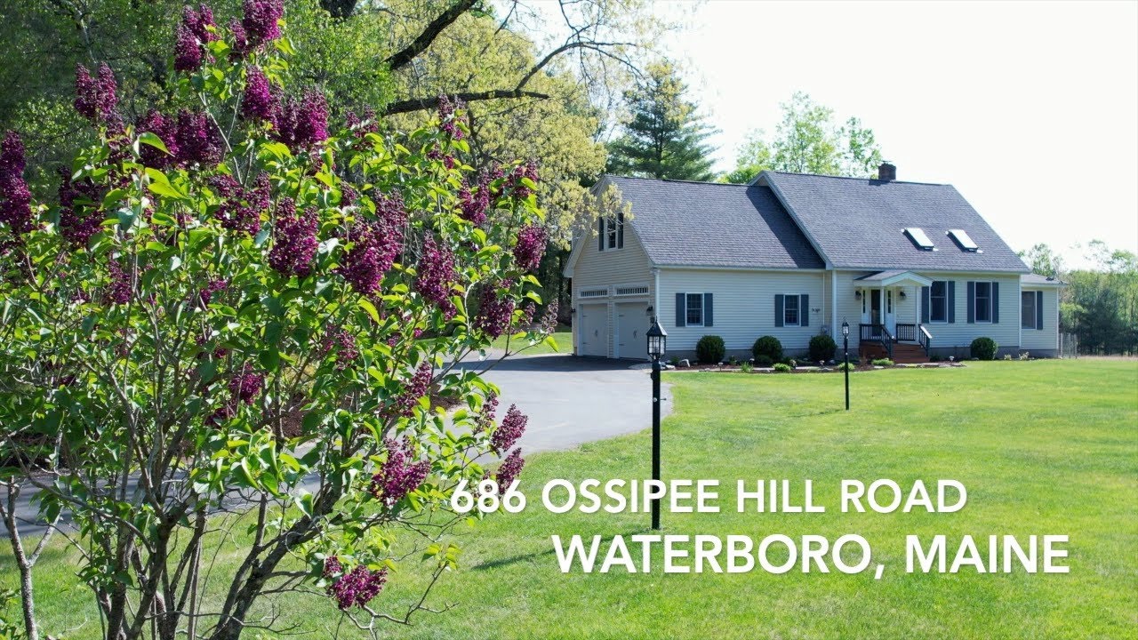 686 Ossipee Hill Road, Waterboro, ME YouTube