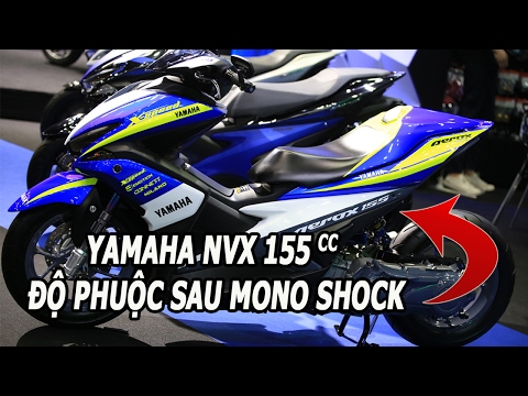 Yamaha Aerox 155cc Thái Lan độ phuộc sau Mono Shock đẹp hơn NVX 155cc thuần việt - Yamaha Aerox 155cc Thái Lan độ phuộc sau Mono Shock đẹp hơn NVX 155cc thuần việt