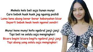 Care Bebek  Jegeg Bulan  Lirik Lagu Viral