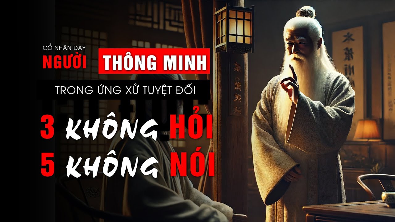 Cổ nhân dạy: Nghệ Thuật Ứng Xử Khôn Ngoan Của Người Thông Minh - YouTube
