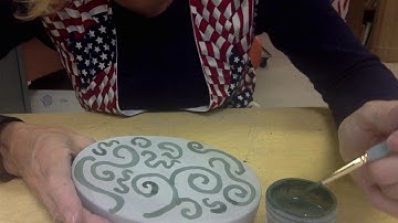 Skill of the week underglazing greenware