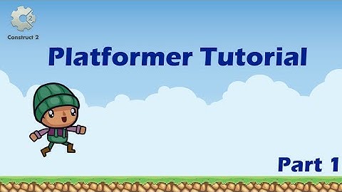 Construct 2 Platformer Game Tutorial Part 1 - New Project