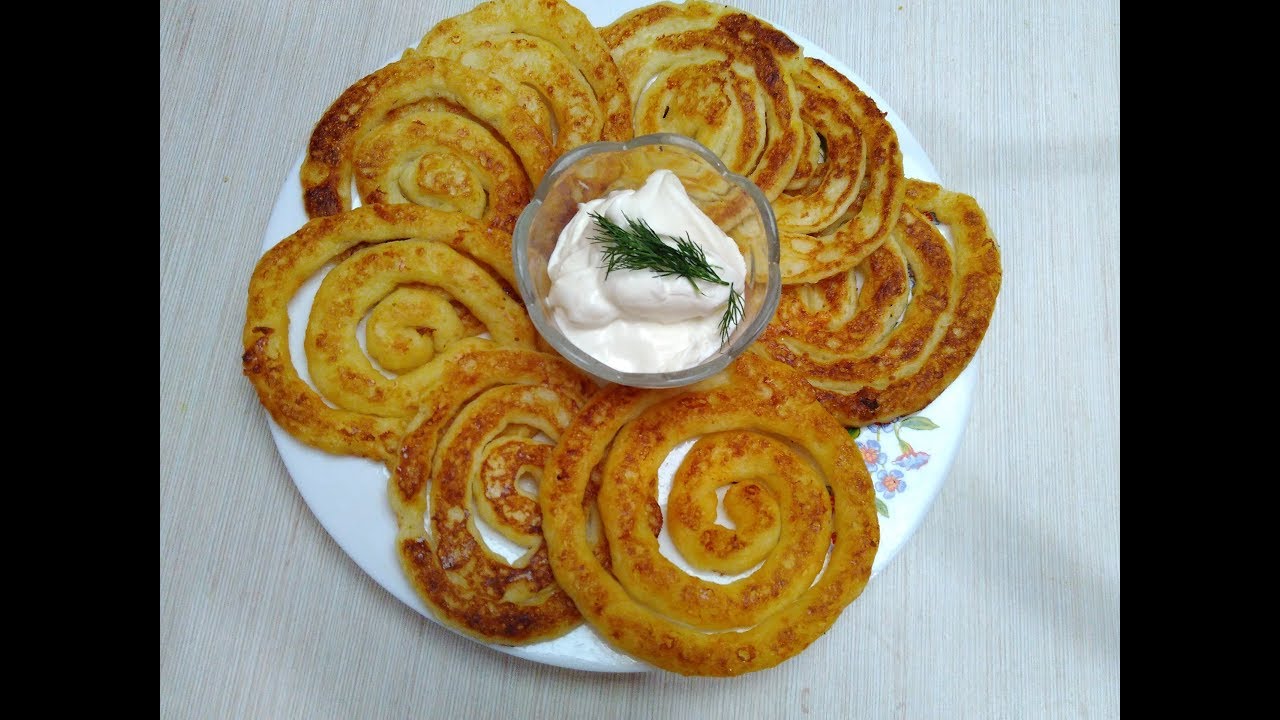 Неимоверно вкусная закуска из картошки
