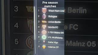 mainz🇩🇪, valence🇪🇦, seville🇪🇦, West Ham🏴󠁧󠁢󠁥󠁮󠁧󠁿🫅 #westham #fc25 #careermode