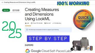Creating Measures and Dimensions Using LookML || GSP890 || #qwiklabs #arcade
