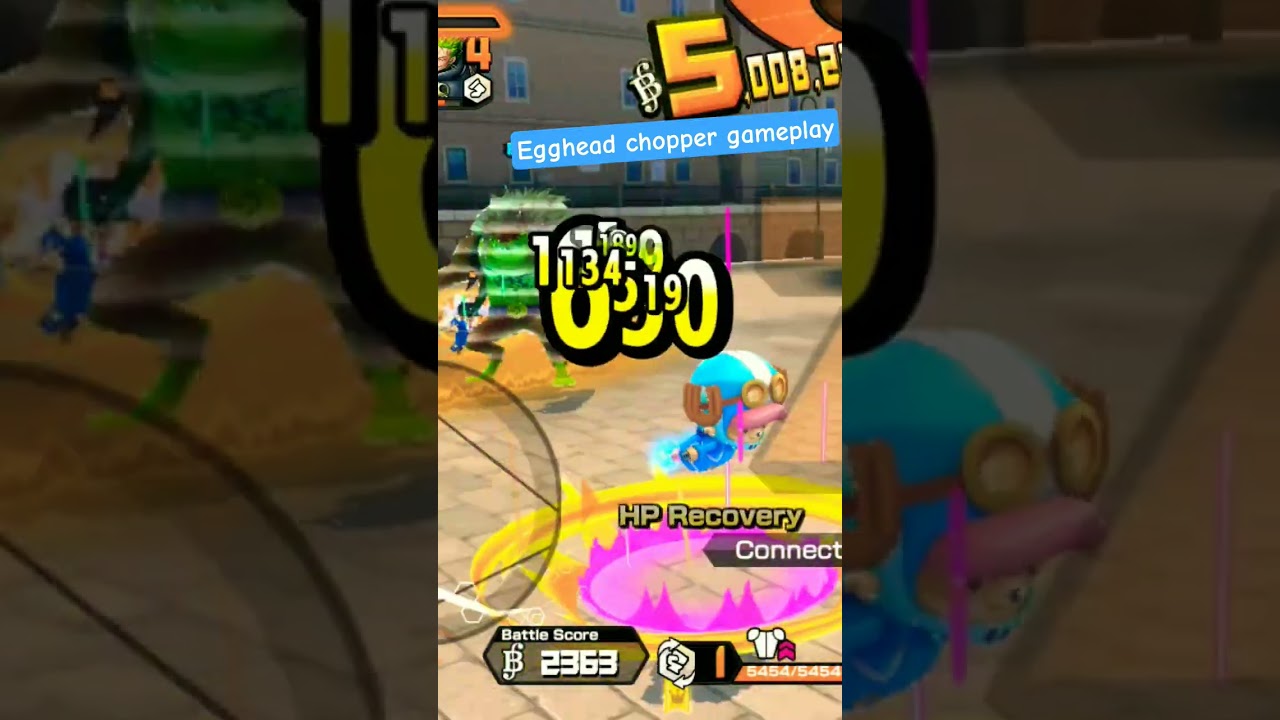 egghead chopper 80L gameplay in one piece bounty rush