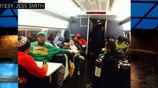Amtrak train derails in S.C., stranding hundreds