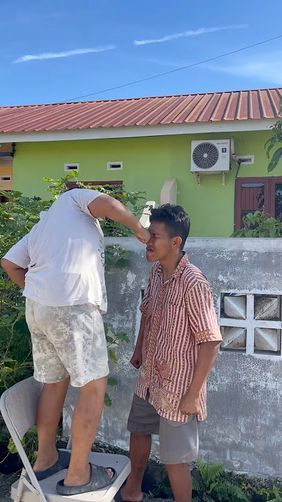 I THOUGHT IT WAS HARD, BUT TURNED OUT TO BE PAPER #airgambut #premanlontong #entertainmentcontent...