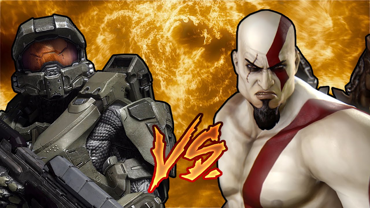 Kratos and Master Chief Duke it Out in Awesome God of War Mod