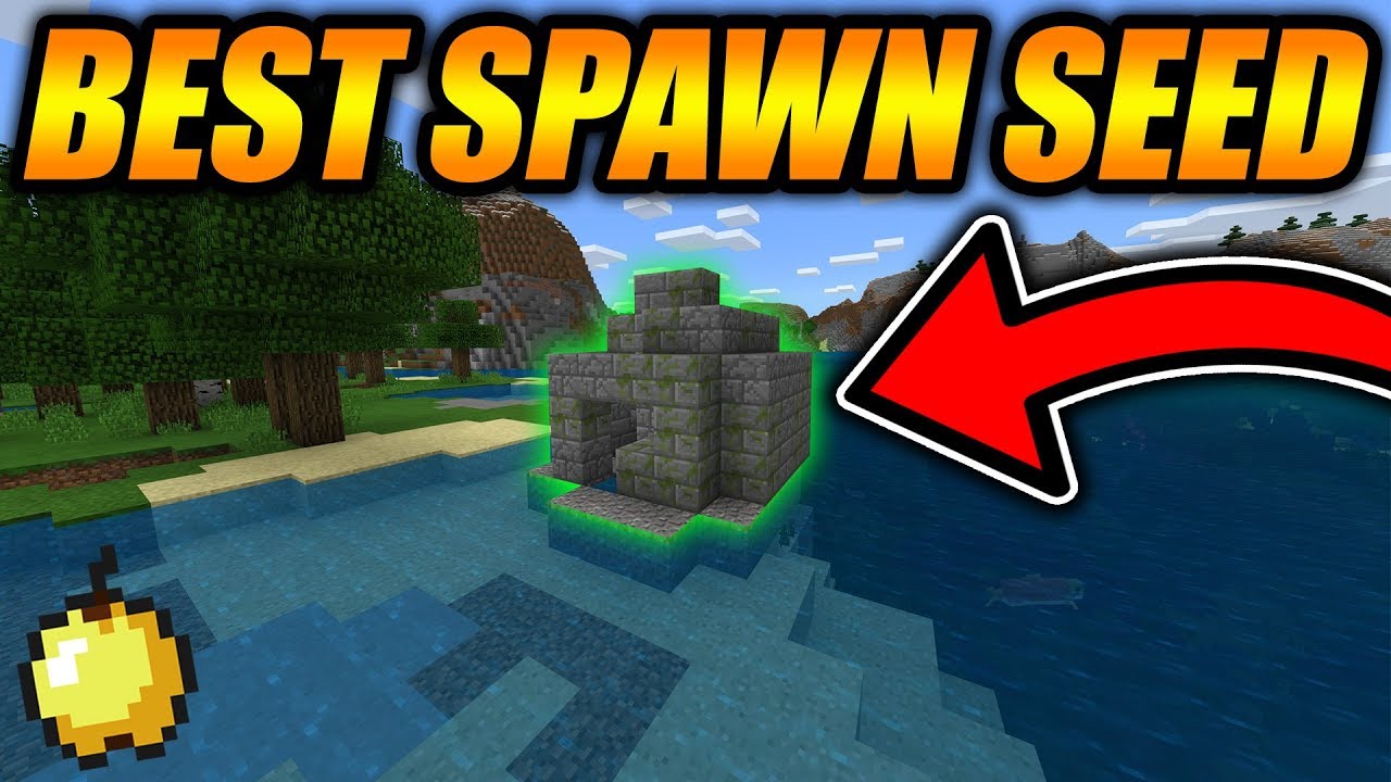Best Survival Spawn Seed Minecraft Bedrock Edition Survival Seed Youtube