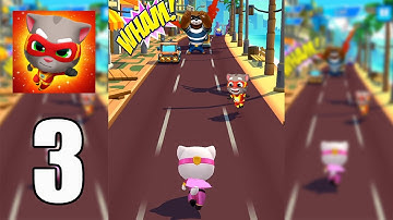 Talking Tom Hero Dash | Gameplay Walkthrough Part 3 (iOS, Android)