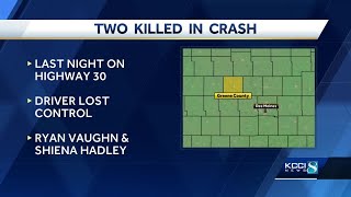 Two people killed after crash in Greene County