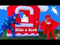 Assistant Dresses up as PJ Masks Owlette and Plays Hide n Seek with Catboy