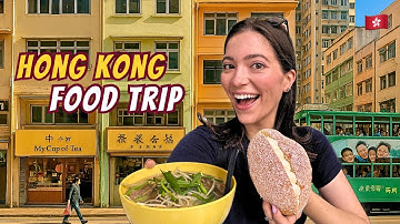 Crazy HONG KONG Food Tour 🇭🇰 (I ONLY ate LOCAL food!)