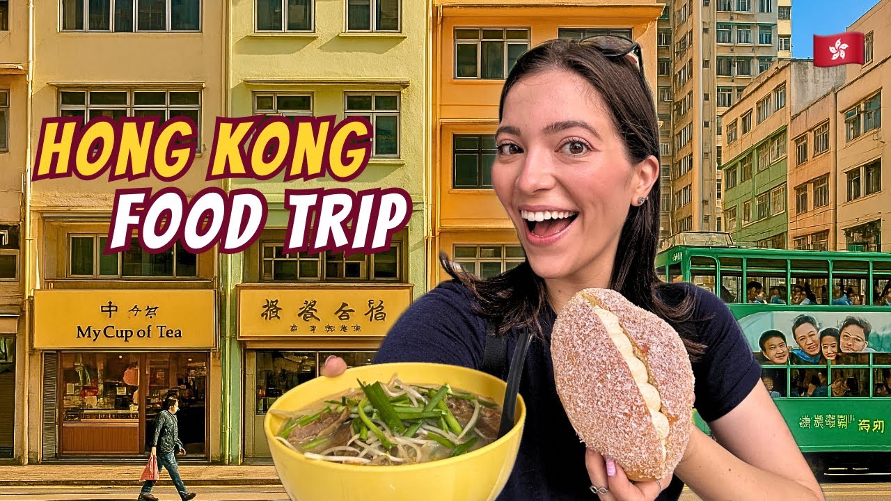 Безумный гастрономический тур по ГОНКОНГУ 🇭🇰 (я ела ТОЛЬКО МЕСТНУЮ еду!)